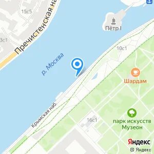 Набережная 10 на карте
