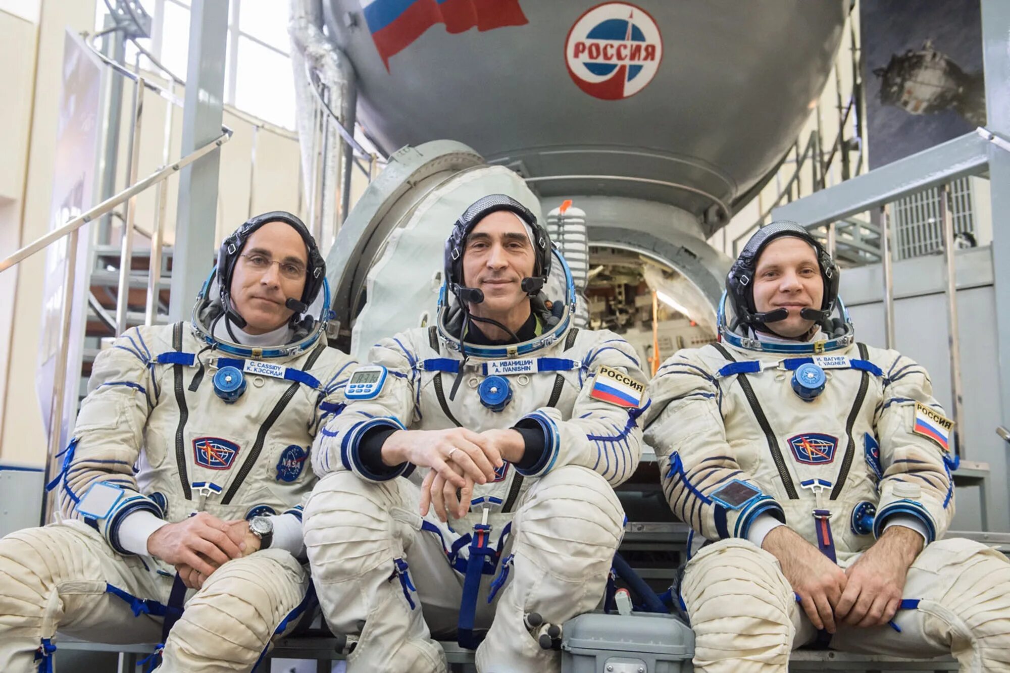 Космонавтика это наука. Экипаж МКС Вагнер Иванишин Кэссиди. МКС 63 Вагнер Иванишин.