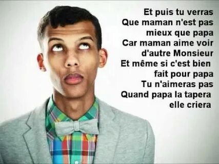 Перевод текста stromae