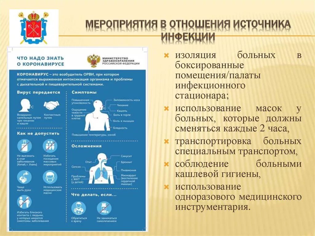 Эффективные профилактические мероприятия. Профилактические мероприятия в отношении источника инфекции. Мероприятия в отношении источника коронавирусной инфекции. Профилактические меры в отношении источника инфекции. Профилактические мероприятия при коронавирусной инфекции.