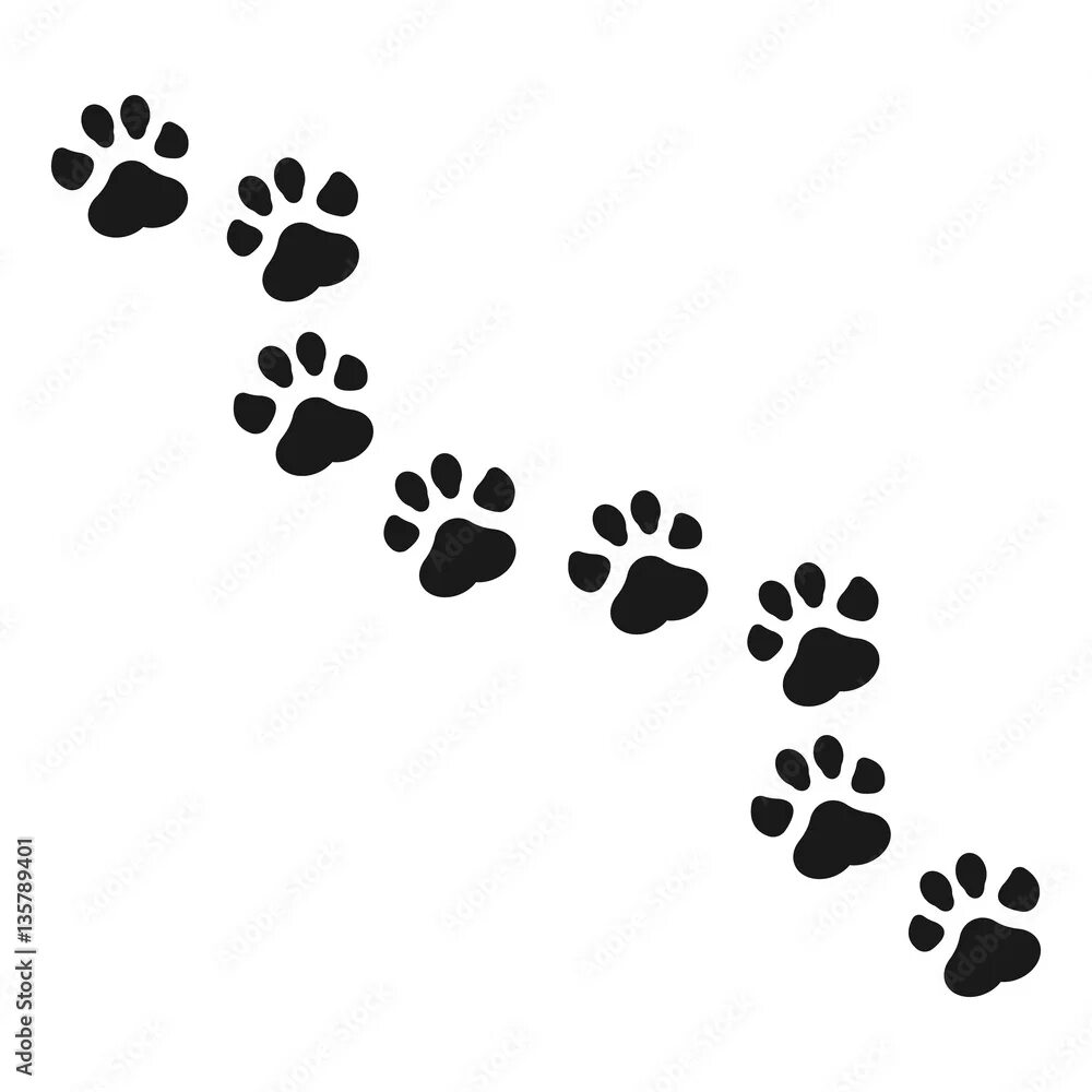Cane Gatto Impronta di Zampa di Clip art - cane stampe scaricare png - Disegno p