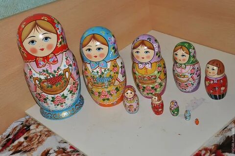 Богородская игрушка матрешка