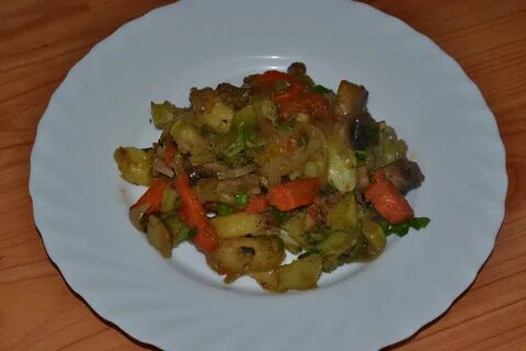 Домашнее рагу из овощей