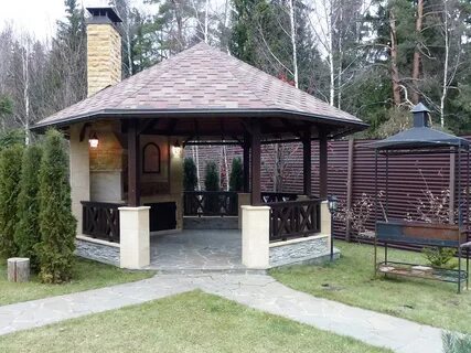Мангальная беседка под ключ