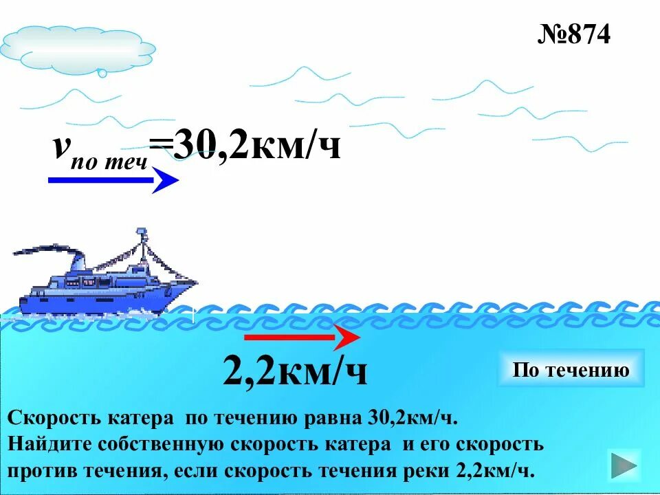 Скорость теплохода по течению реки 42 8. Скорость теплохода по течению. Задачи на движение по реке. Задачи на течение и против течения. Скорость по течению и против течения.