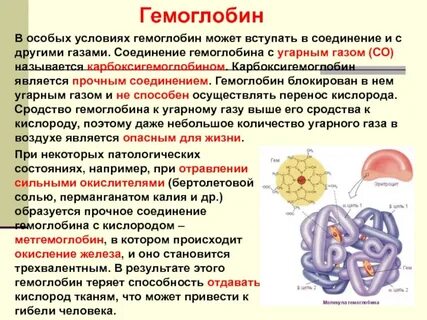 Гемоглобин опасный для жизни