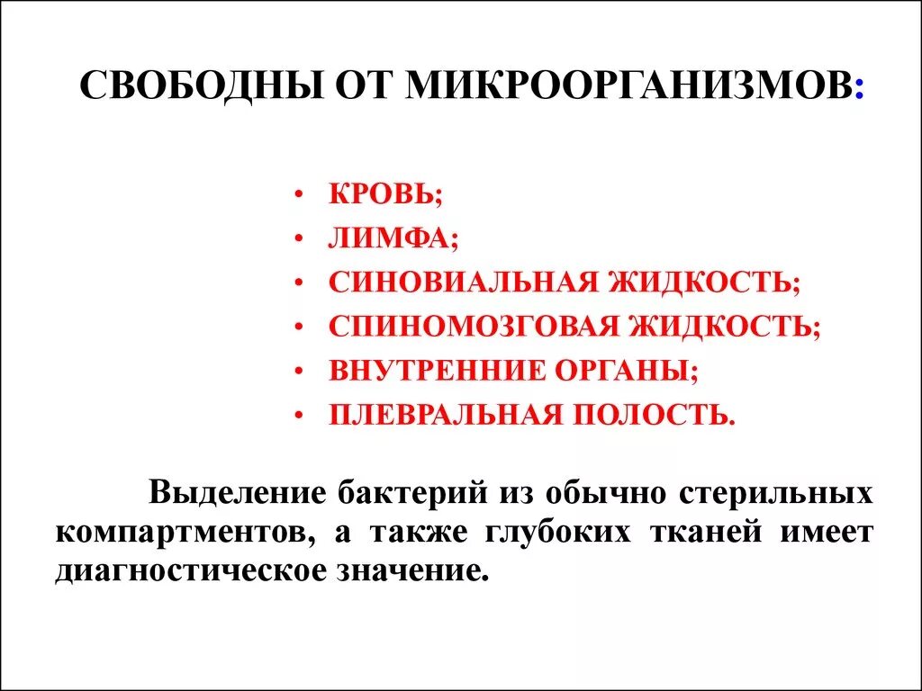 Свободные от микробов системы организма. Микрофлора органов человека. Органы стерильные от микроорганизмов. Органы выделения у бактерий.