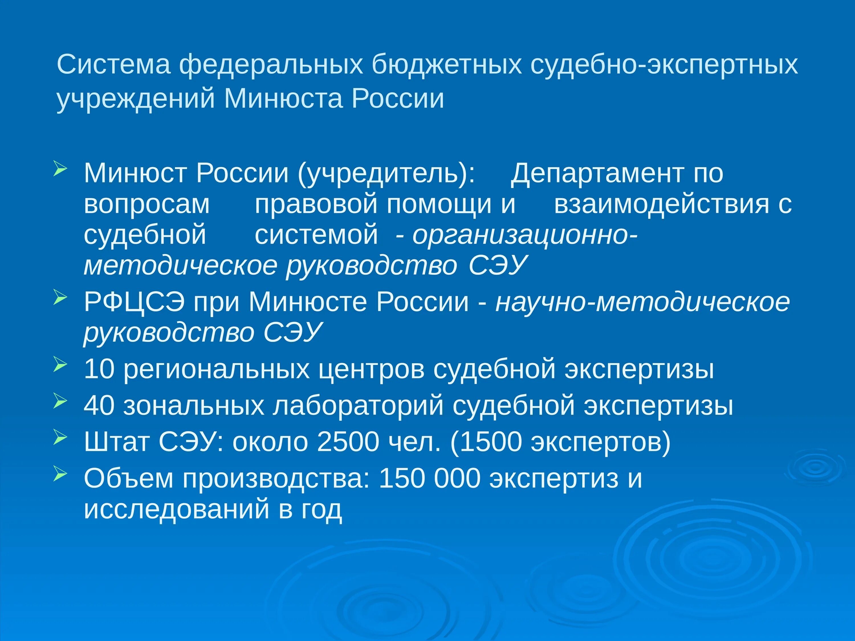 Государственные экспертные учреждения россии