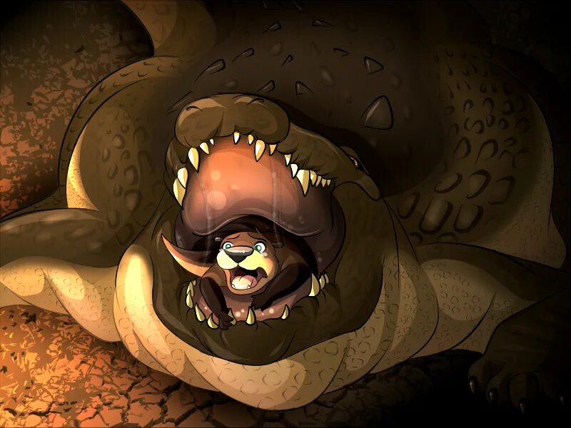 Vore drones. Vore drones