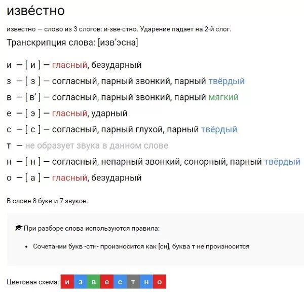 Транскрипция слова со словом. Фонетический разбор слова известный. Известно фонетический разбор. Фонетический разбороорр слова известнтно. Известный фонетический разбор.