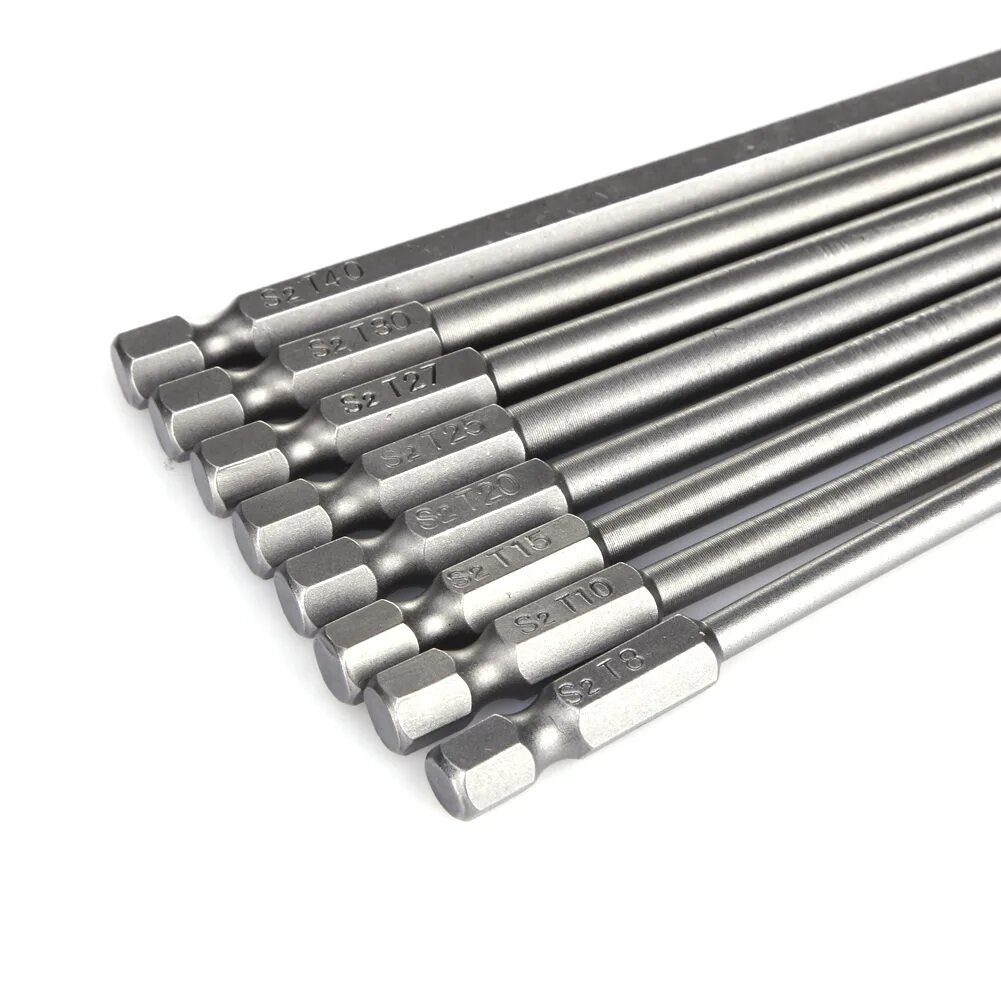 Биты для шуруповерта 100 мм. Torx t27 100мм. 1/4&quot; бита торкс t27. torx t15 100 мм. torx t10 бита 100 мм.