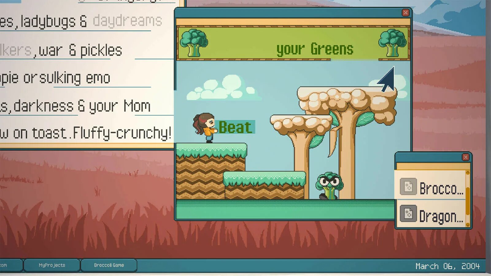 Write of adventure. Letters - a written adventure. serponge levels screenshots.