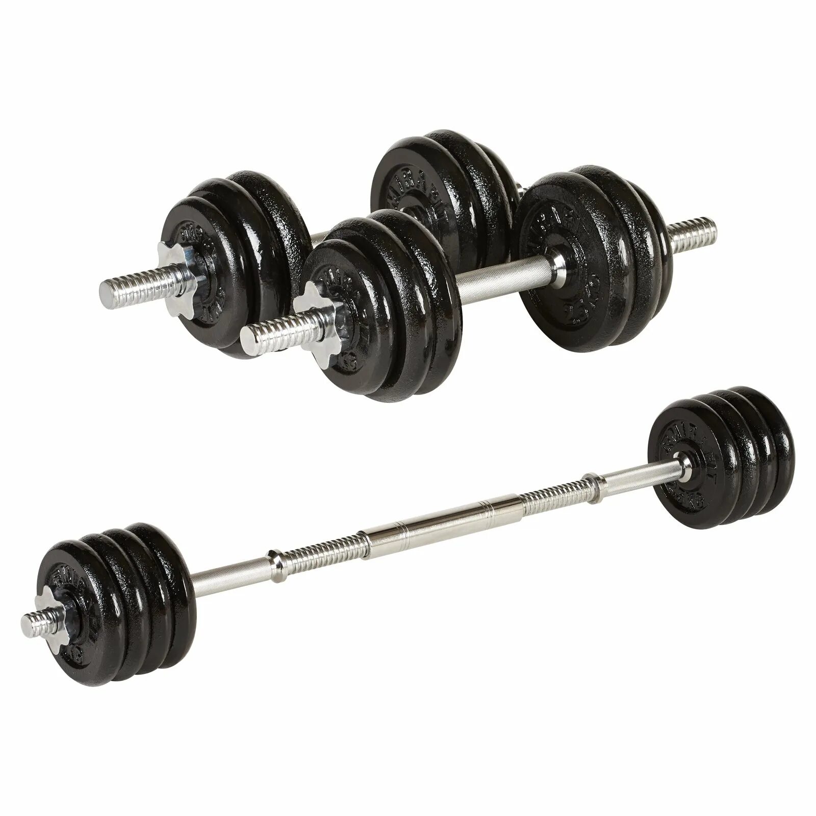 Штанга для аэробики LIVEPRO Studio Barbell Set (lp8031b-20). Регулируемые гантели Core Home Fitness. Гантели 50 кг с регулируемым весом. Набор гантелей Barbell.