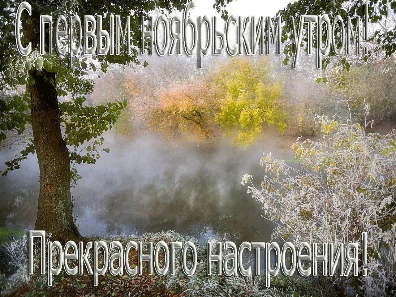 Добро утро картинки ноябрь. С добрым ноябрьским утром. С добрым ноябрьском утром. С добрымнояборьским утром. С добрым ноя бским утром.