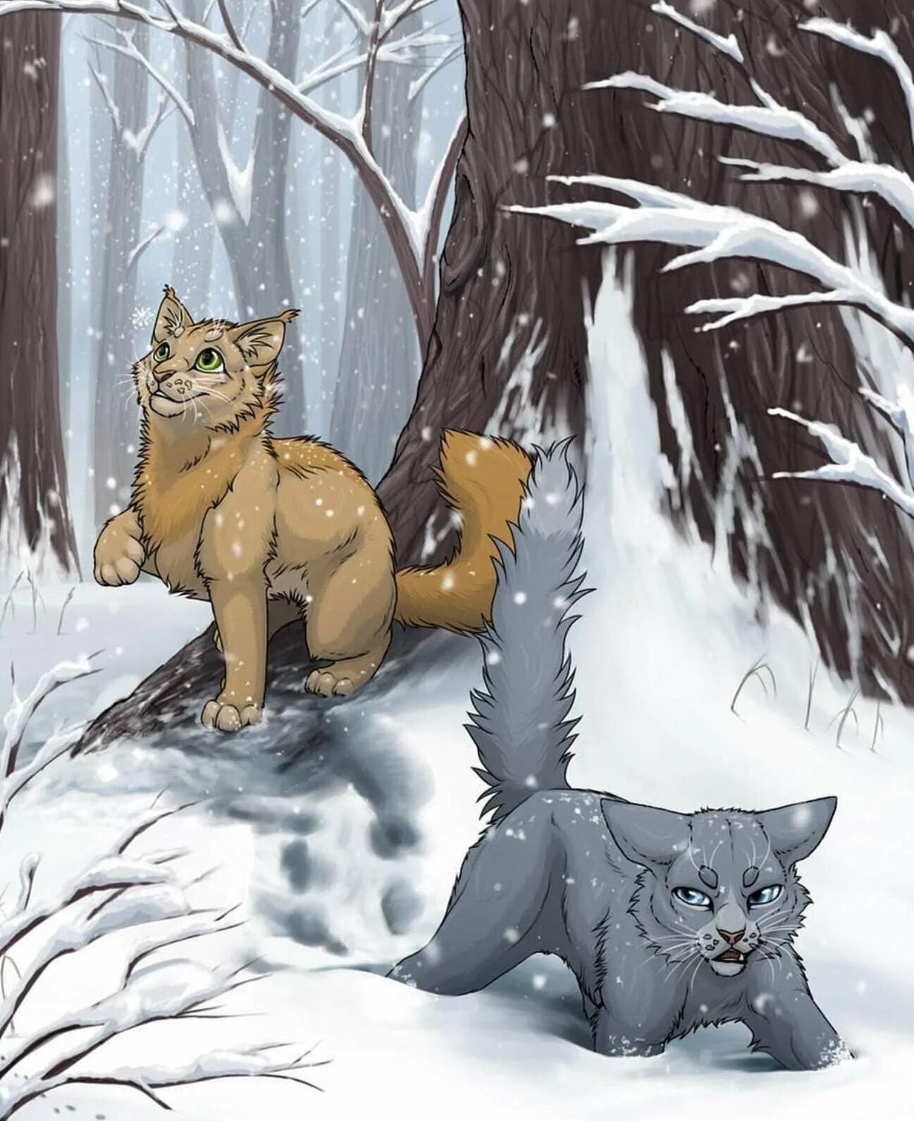 Коты воители зима. Синяя звезда коты воители арт. Коты воители by owlcoat. Коты воители by owlcoat. Коты воители зима.