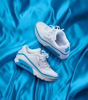 Nike air max бело синие