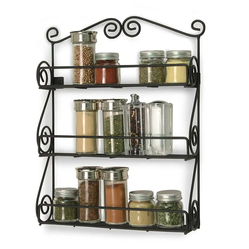 Стойка для хранения специй Kitchen Rack. Spice Rack набор для специй металич. Полочка для специй металлическая. Полка настенная для специй на кухню.