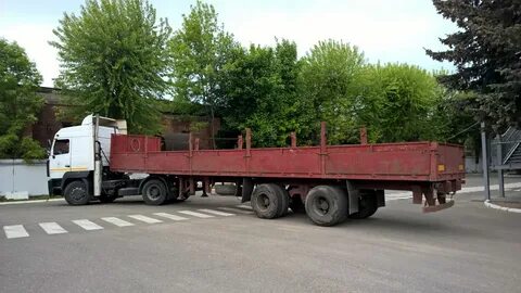 Маз тягач прицеп