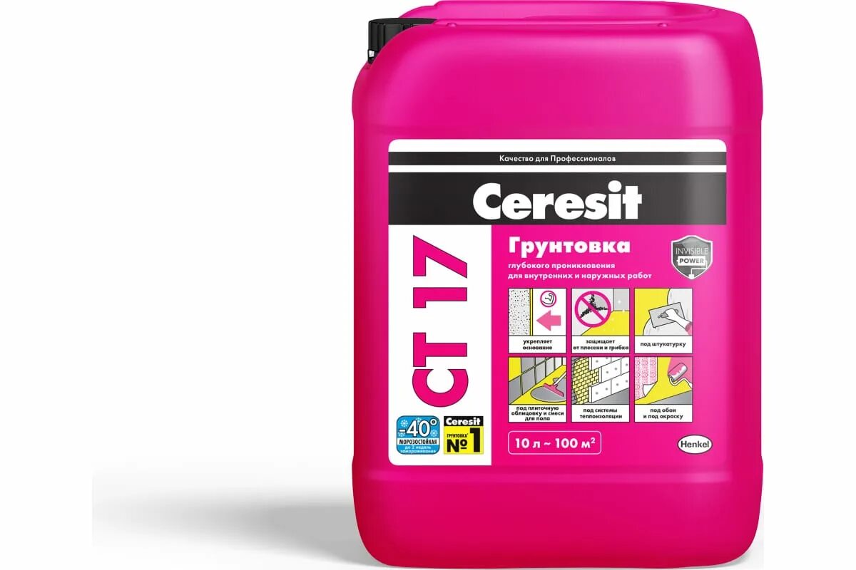 Ceresit ct17 10 л. Грунтовка Ceresit CT 17 Pro. Ceresit CT 17 Pro 10 л. Грунтовка Ceresit CT 17 Pro глубокого проникновения, 10 л. Грунтовка Церезит ct17 Pro глубокого проникновения 10 л.