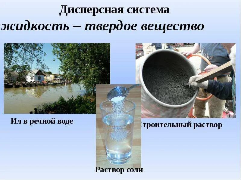 Речная вода вещества