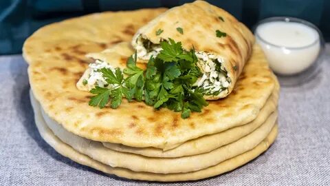 Сухие лепешки с начинкой