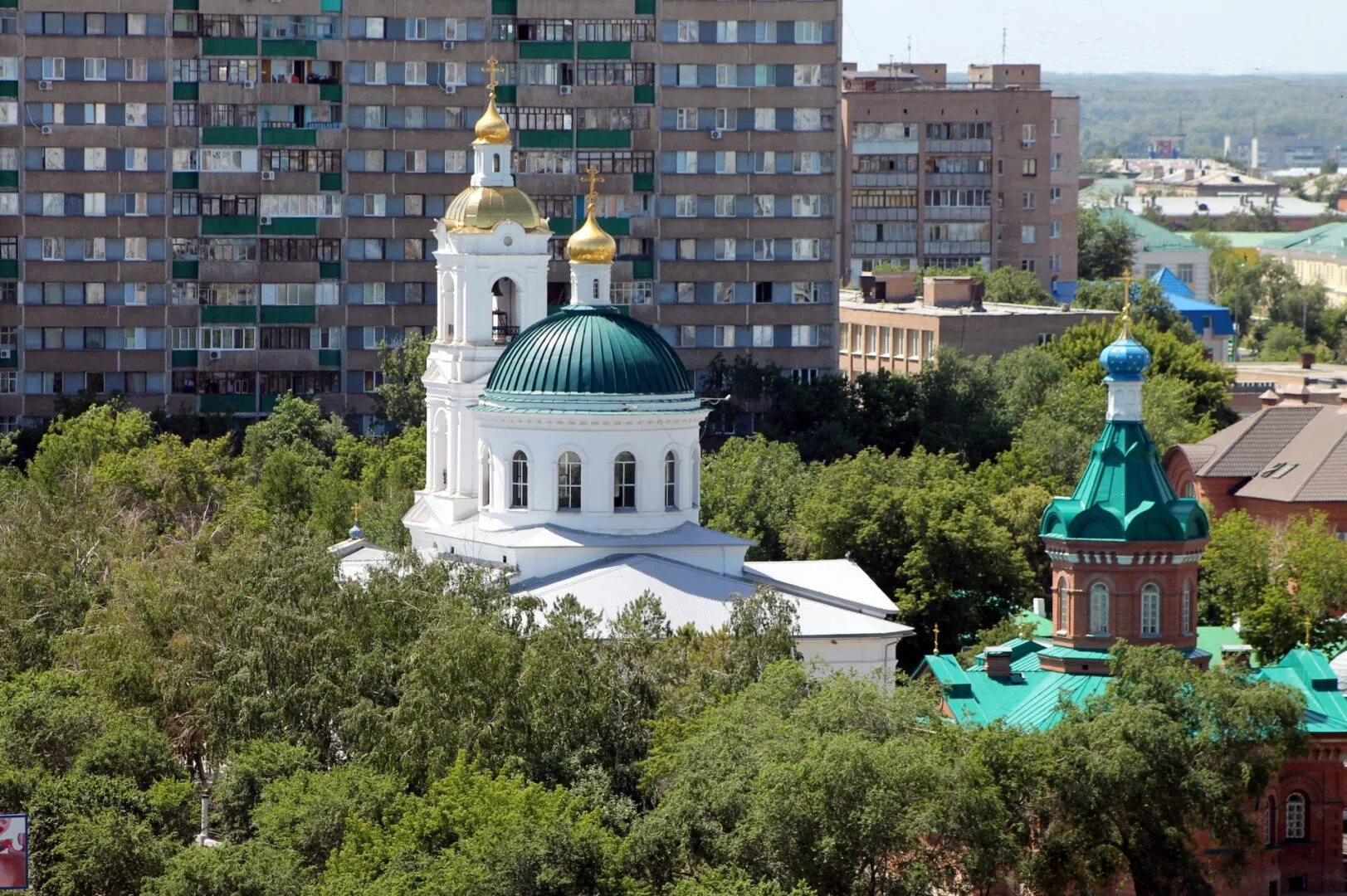 Оренбуржье места. Церковь на Чкалова Оренбург.