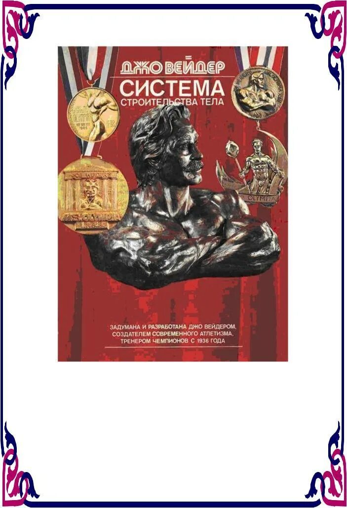Программа для начинающих джо вейдер. Джо уайдер система строительства тела. принципы джо вейдера. джо вейдер программа тренировок. тренировочные принципы джо вейдера.