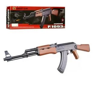 Игрушечный автомат ак 47 с пульками