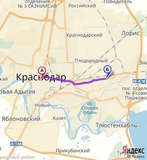 Карта краснодара прикубанский