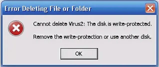 Write error