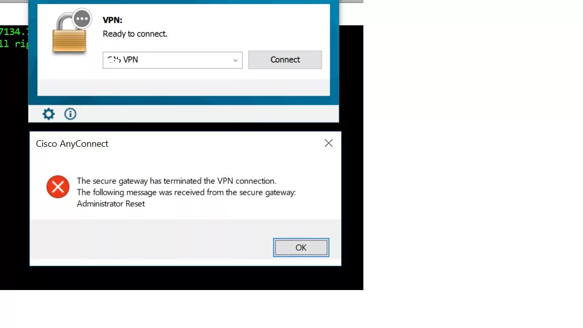 Solved: Error after login to Cisco Anyconnect. Experts Exchange