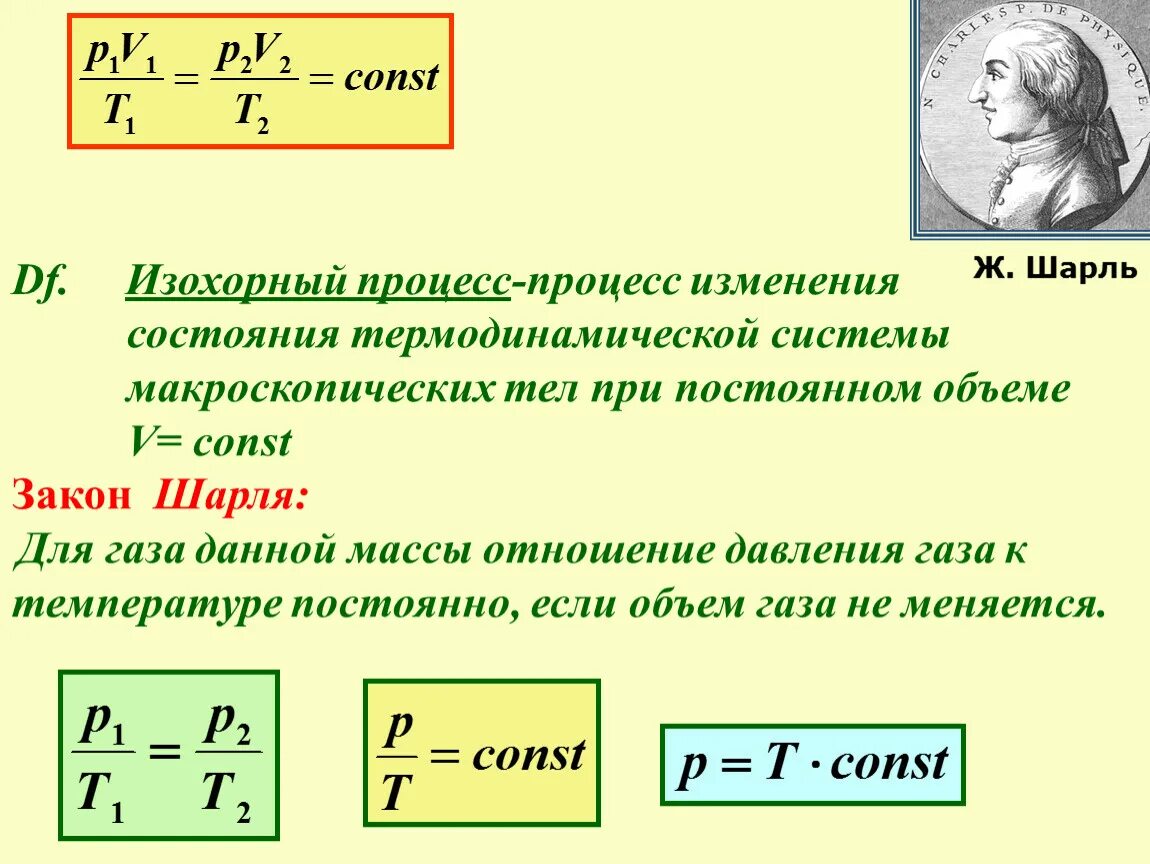 Термодинамическая температура идеального газа. Уравнение состояния идеального газа давление. Изохорный процесс идеального газа формула. Уравнение состояния для изохорного процесса. Изохорический процесс формула.