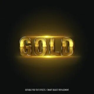 Gold style