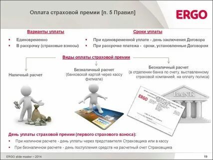 Оплата страховых за декабрь