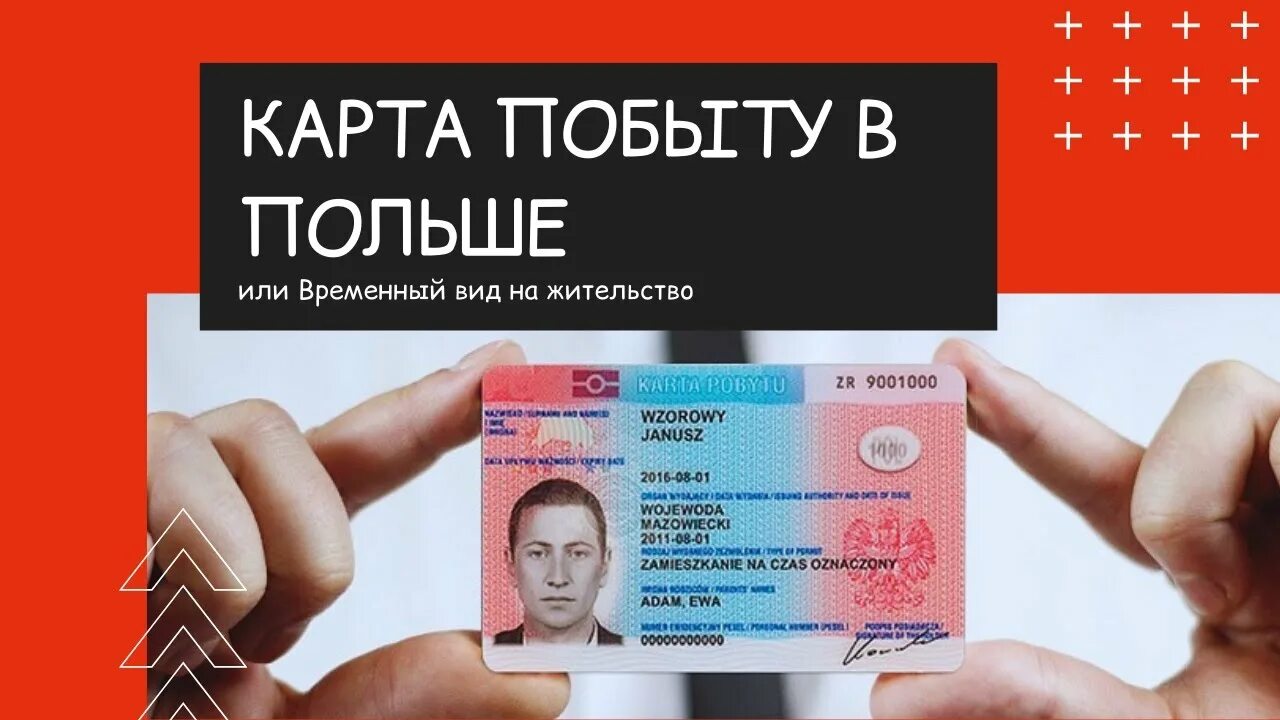 Получить карту побыта. Карта побыта польша. карта побыту. польская карта побыту. карта сталего побыту.