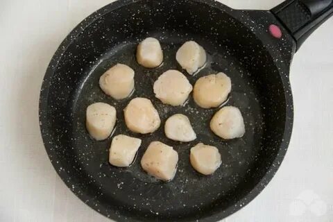 Гребешки рецепт приготовления на сковороде с чесноком