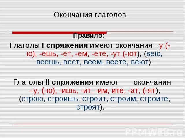 Глагол слово ел и ел. Окончание глаголов правило. Правила окончания глаголов. Глаголы с окончанием ет. Глаголы с окончанием ешь примеры.