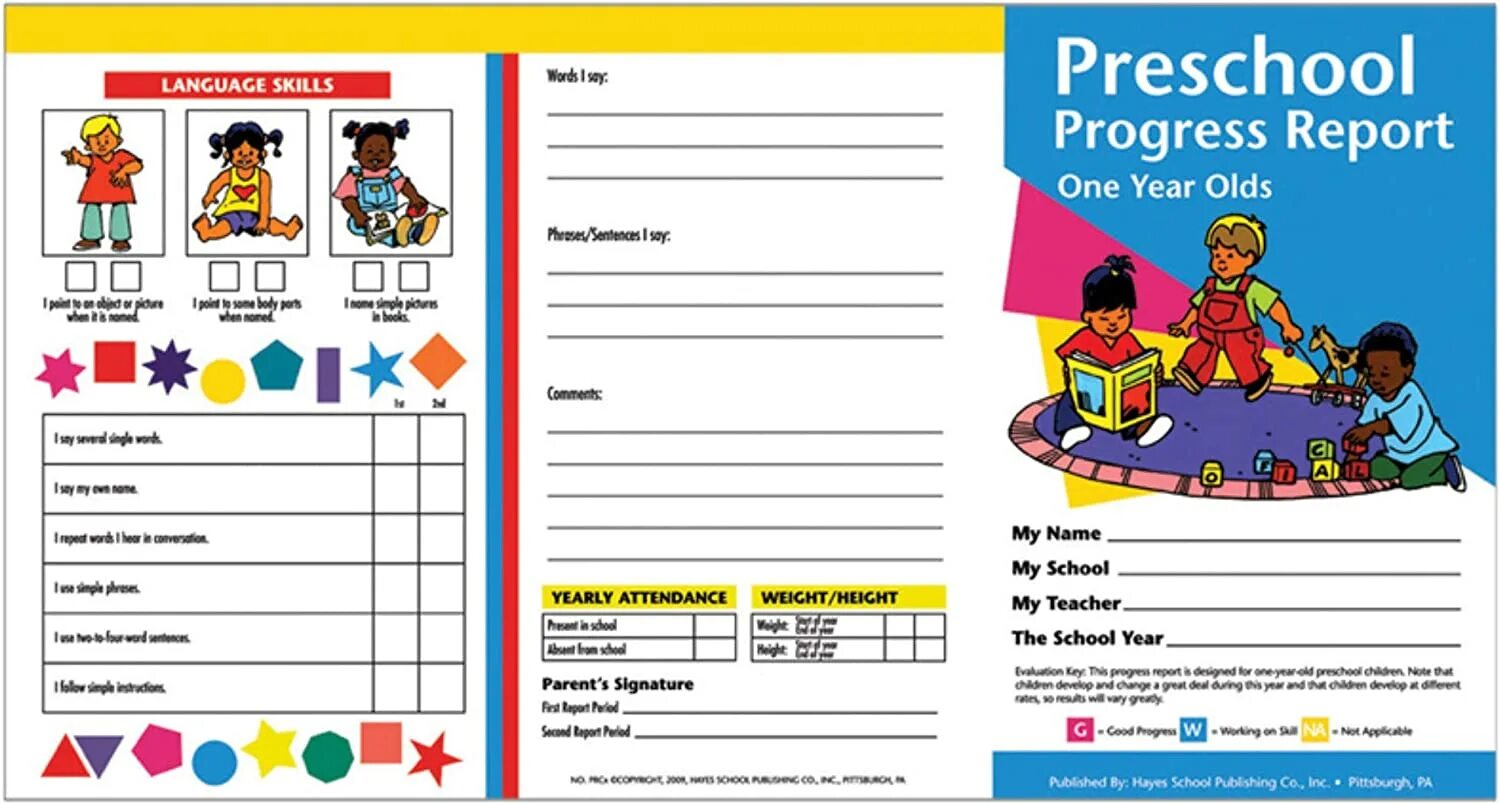 Progress Report Preschool. Report Card for preschooler. School Report for Kindergarten. Progress Reports for Kids.