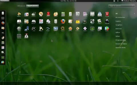 Интерфейс gnome