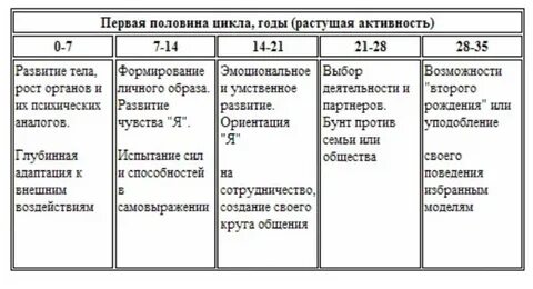7 циклов
