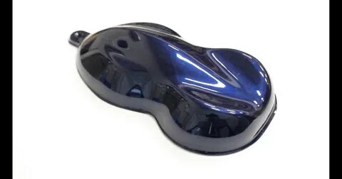 Blue pearl clearcoat