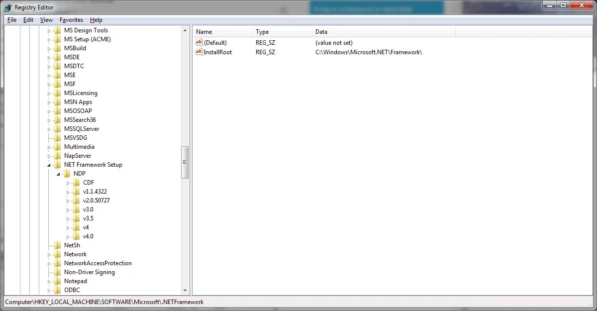 Microsoft net framework 4.5. Framework 4.5. измените раздел реестра. mslicensing в реестре windows. framework видеокарты.