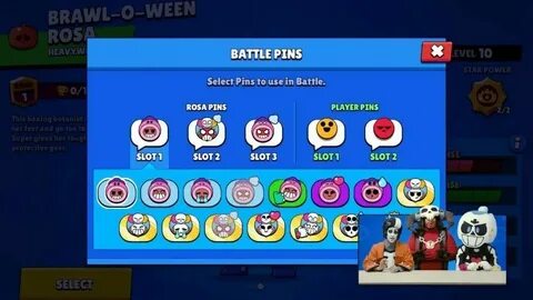 Коды на пины brawl stars
