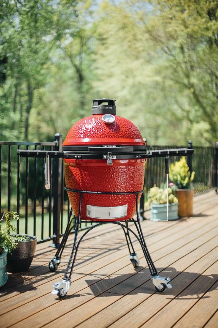 Kamado joe classic ii. Гриль красный камень. Гриль monolith junior красный. Ред мангал. Керамический гриль kamado joe classic ii stand-alone со столом.