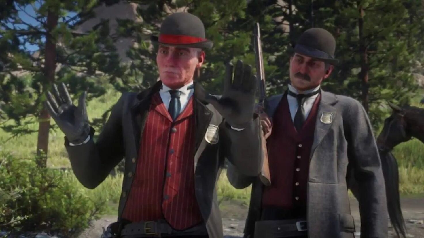 Эдгар росс red dead redemption 1. Детективное агентство пинкертона. Пинкертон рдр 2. Агенты пинкертона rdr 2. Эдгар росс red dead redemption 2.