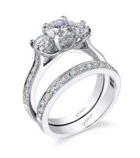 Серебряное помолвочное кольцо