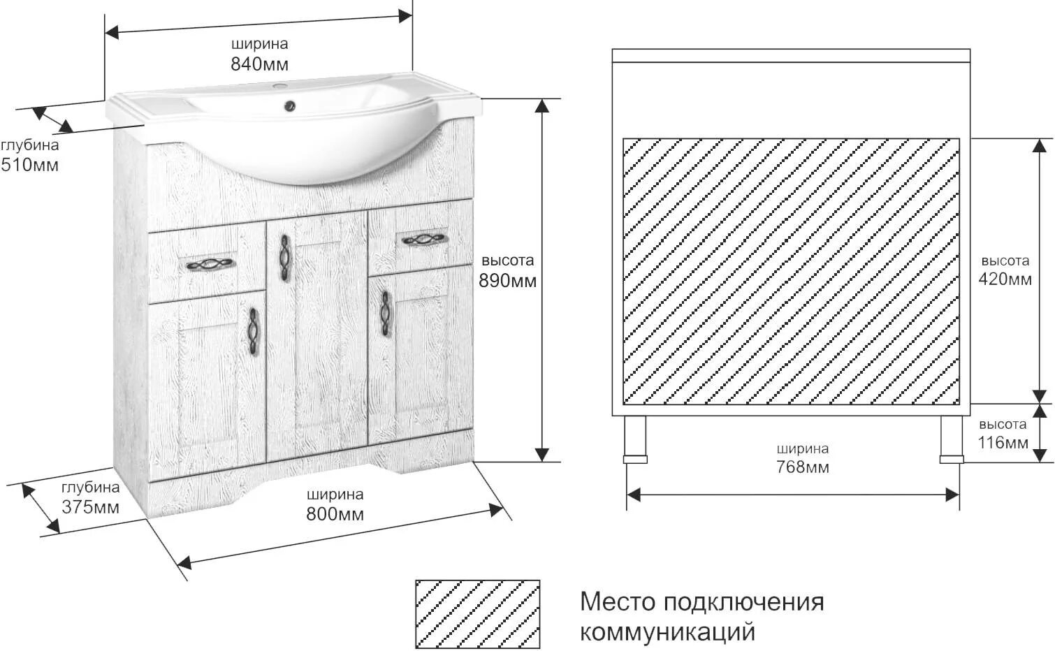 Высота стандартных тумб под мойку для ванной. Высота умывальника с тумбой от пола стандарт. Стандартная высота тумбочки под раковину в ванной. Высота монтажа подвесной тумбы с раковиной Магнолия 80. Раковины каких размеров бывают