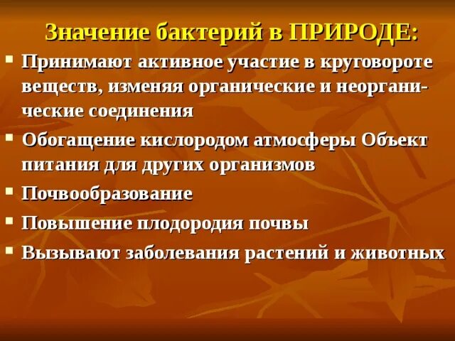 Значение бактерий в природе. Зачение баскетерий в природ. Значение бактерий в природе положительные и отрицательные. Значение бактерий в природе и для человека. Какое значение бактерий в природе жизни человека