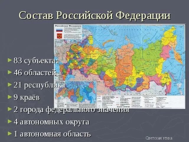 Примеры областей россии. Субъекты Федерации РФ автономная область. Города федерального значения РФ список и их столицы. Субъекты Российской Федерации 2022 города федерального. Субъекты РФ края автономные округа.