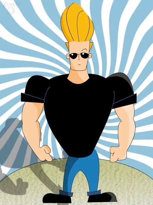 Johnny Bravo. Джонни Браво cartoon Network. Johnny Bravo 1997. Про крутого папу